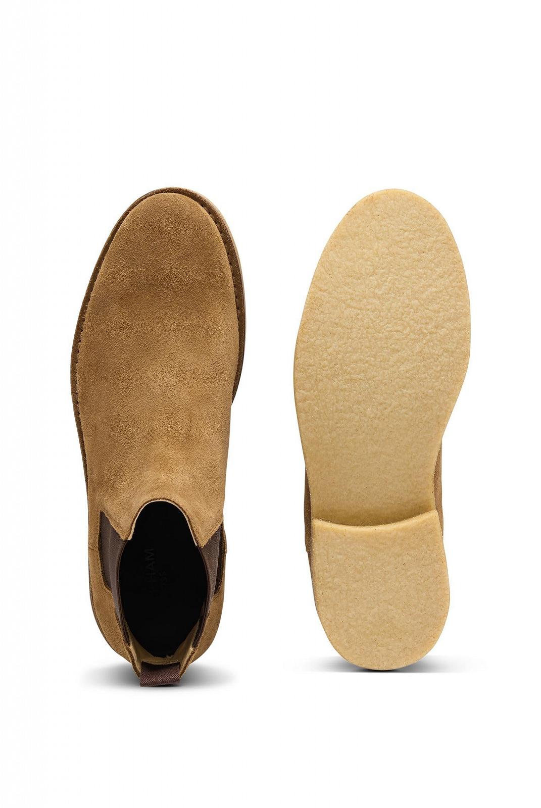 Мужские Ботинки BOSS Jareth Cheb Beckham x Chelsea Замшевые, фото №4