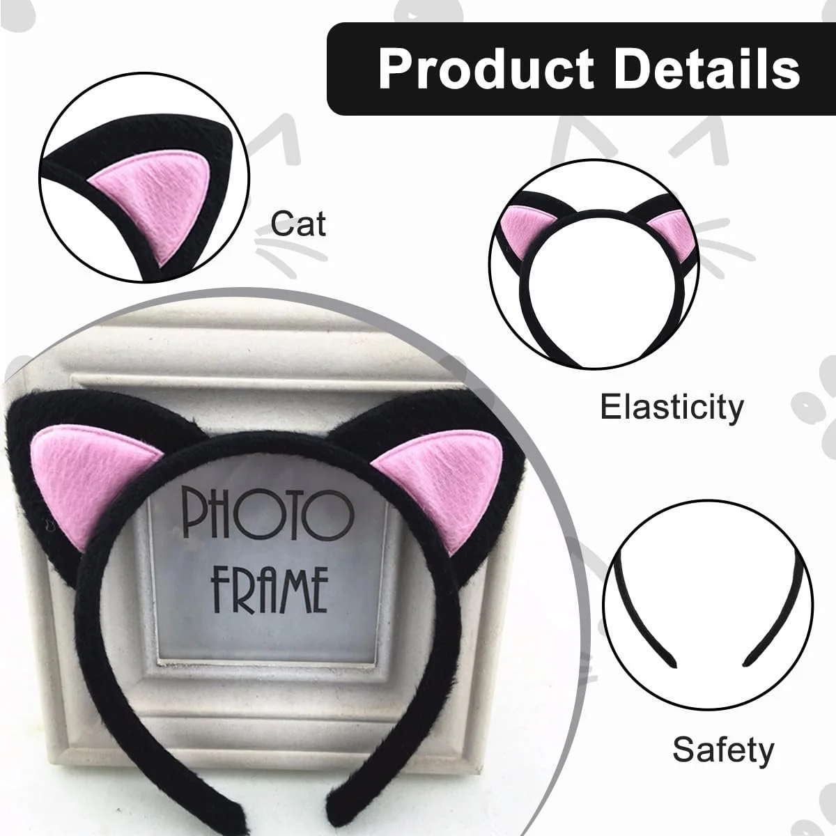 Обруч Вушка Плюшевого Кота, фото №7