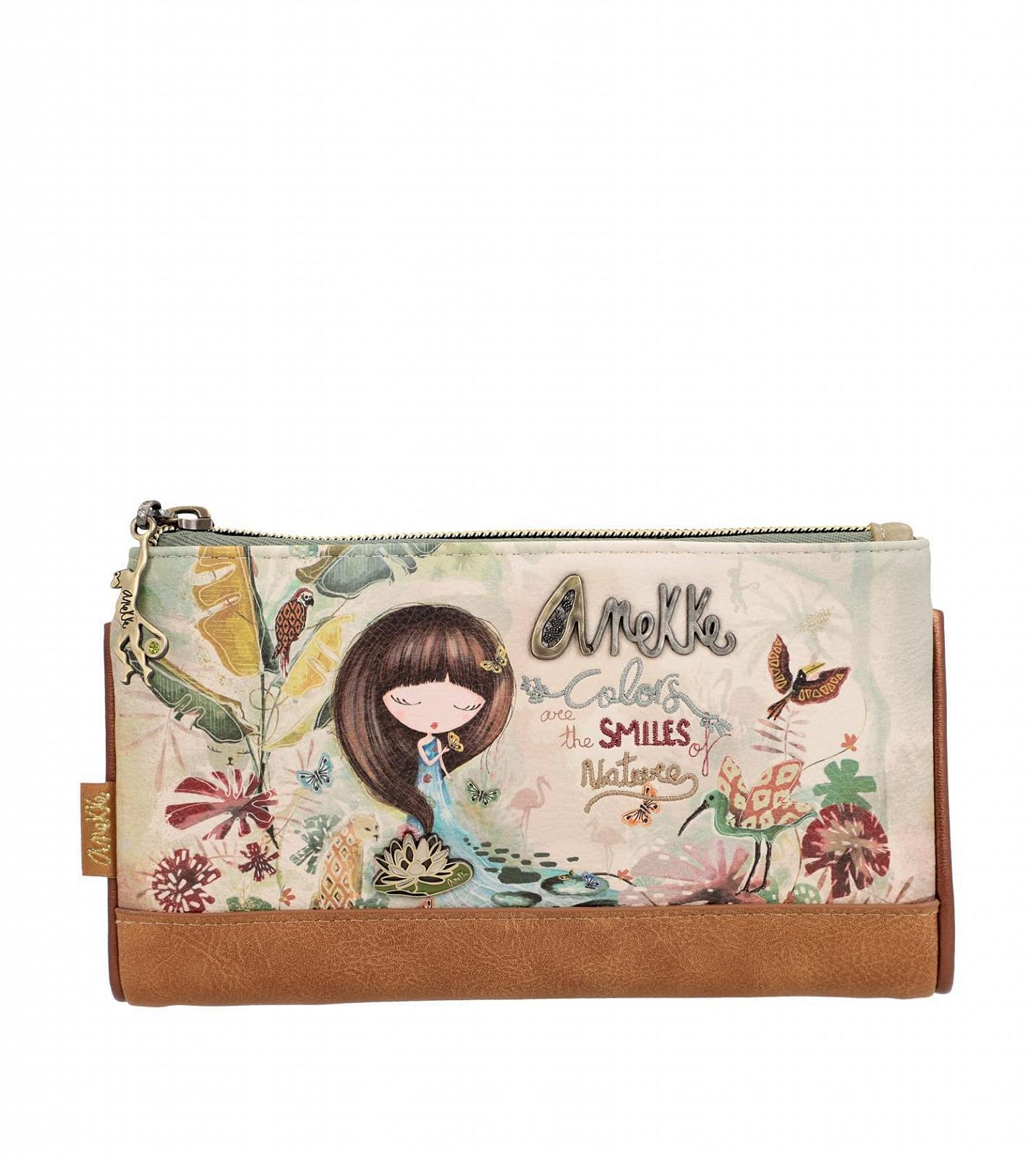 Кошелек Anekke Soft 36709-907 Multicoloured, 18 x 10 x 3, Женский, Разноцветный, One Size, Разноцветный, фото №1