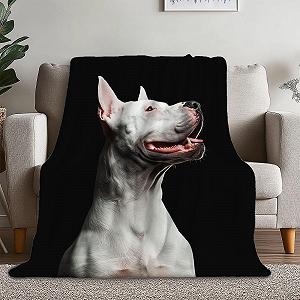 Покривало Фланелева Sherpa Флісова 3D Чорно-біла 130 x 150 см - Фото 1