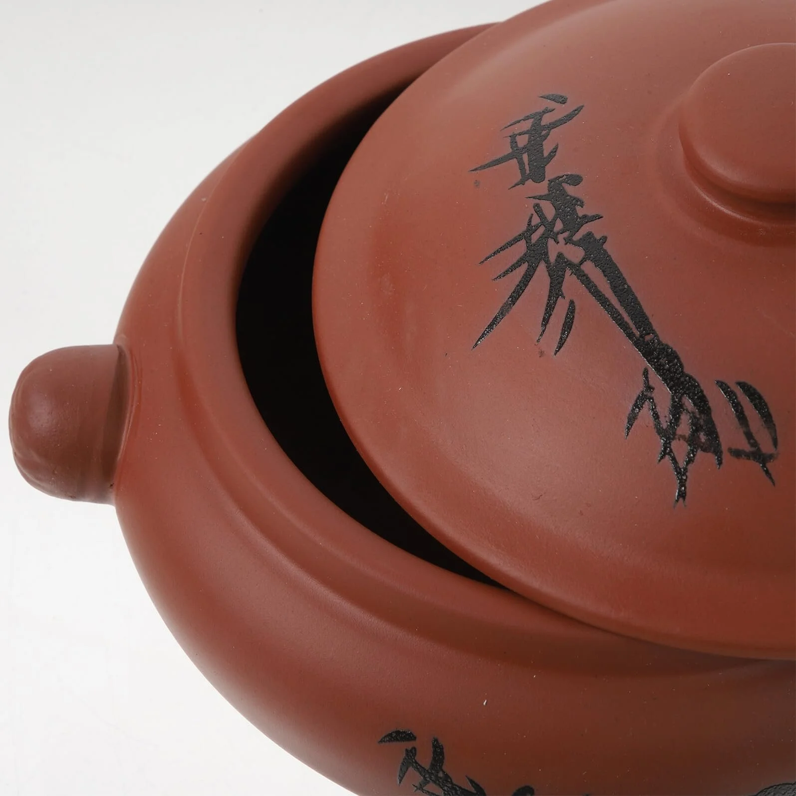 Керамічна каструля для тушкування термостійка глиняна, фото №3