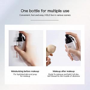 Спрей LICHENGTAI Makeup Fixing Spray Перлова сіяюча основа synthetic.ua - Фото 1