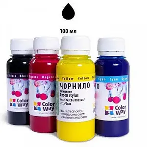 Чернила Colorway Canon PGI-5/520/PG-40/37 BlackPigm. CW-CP510BK01 - Фото 1