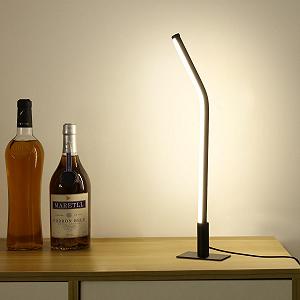Настільна лампа металева USB 44 см 3 режими чорна - Фото 1