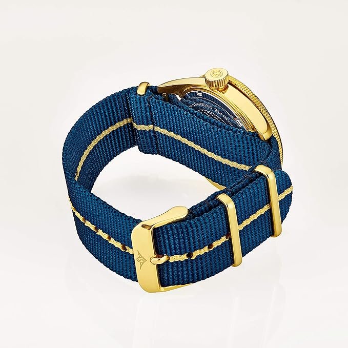 Годинник Stuhrling Original Diving Men's Sports Waterproof до 100 м Nylon Analogue з Японським Кварцовим Механізмом, фото №3