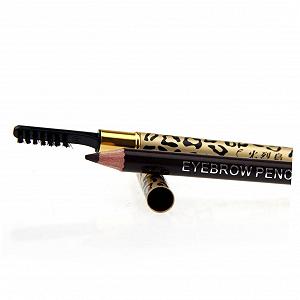 Набор DOITOOL 2 шт. 12 шт. Карандаш для бровей и подводка для глаз с кистью однотонная железная трубка synthetic.ua - Фото 1