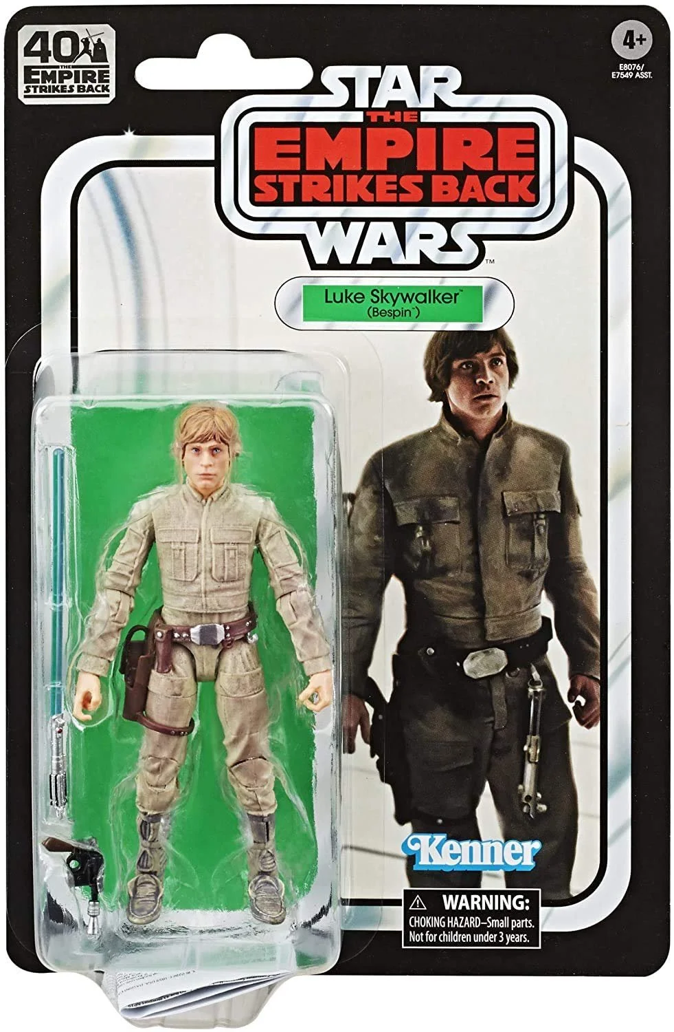 Экшн-фигурка Star Wars The Black Series The Empire Strikes Back Luke Skywalker (Bespin) 15 см 40-я годовщина, фото №2