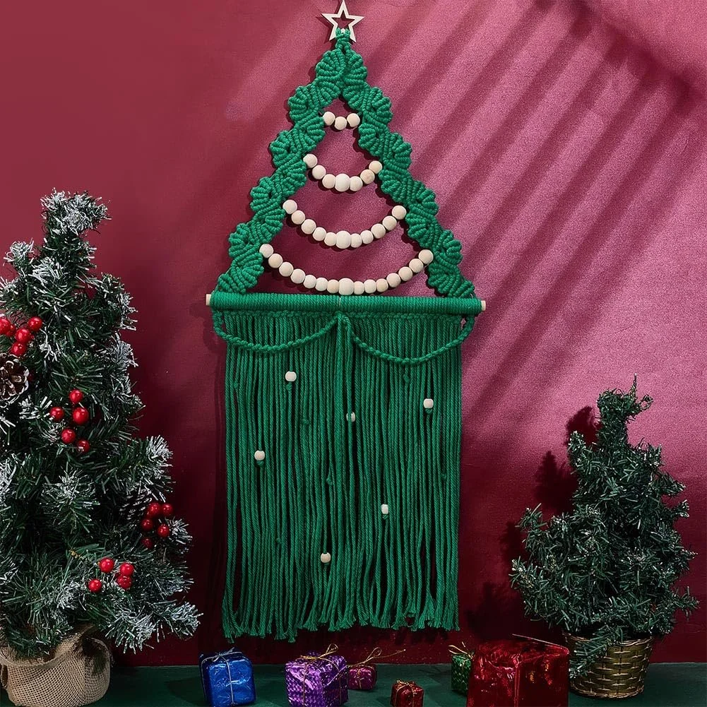 Набір для вишивання INFUNLY DIY Christmas Tree Green, фото №5