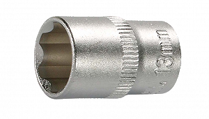 Торцева головка SW-STAHL 06455L-E9 1/4" хвильовий профіль 9 мм - Фото 1