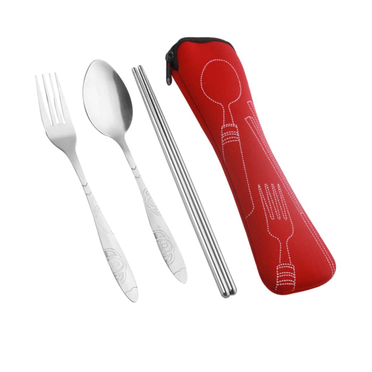 Набір Sosoport Вироби з Кераміки 8 Штук Набір Столових Приладів Нержавіюча Сталь Подарунок, фото №4