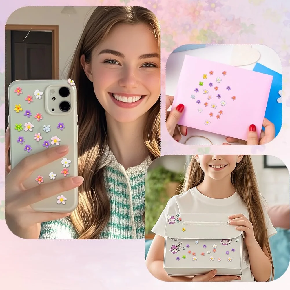 3D Квіти з акрилу Стрази з орнаментами, фото №5