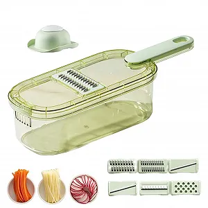 Овощерезка для кухни с контейнером для картофеля, моркови. - Фото 1