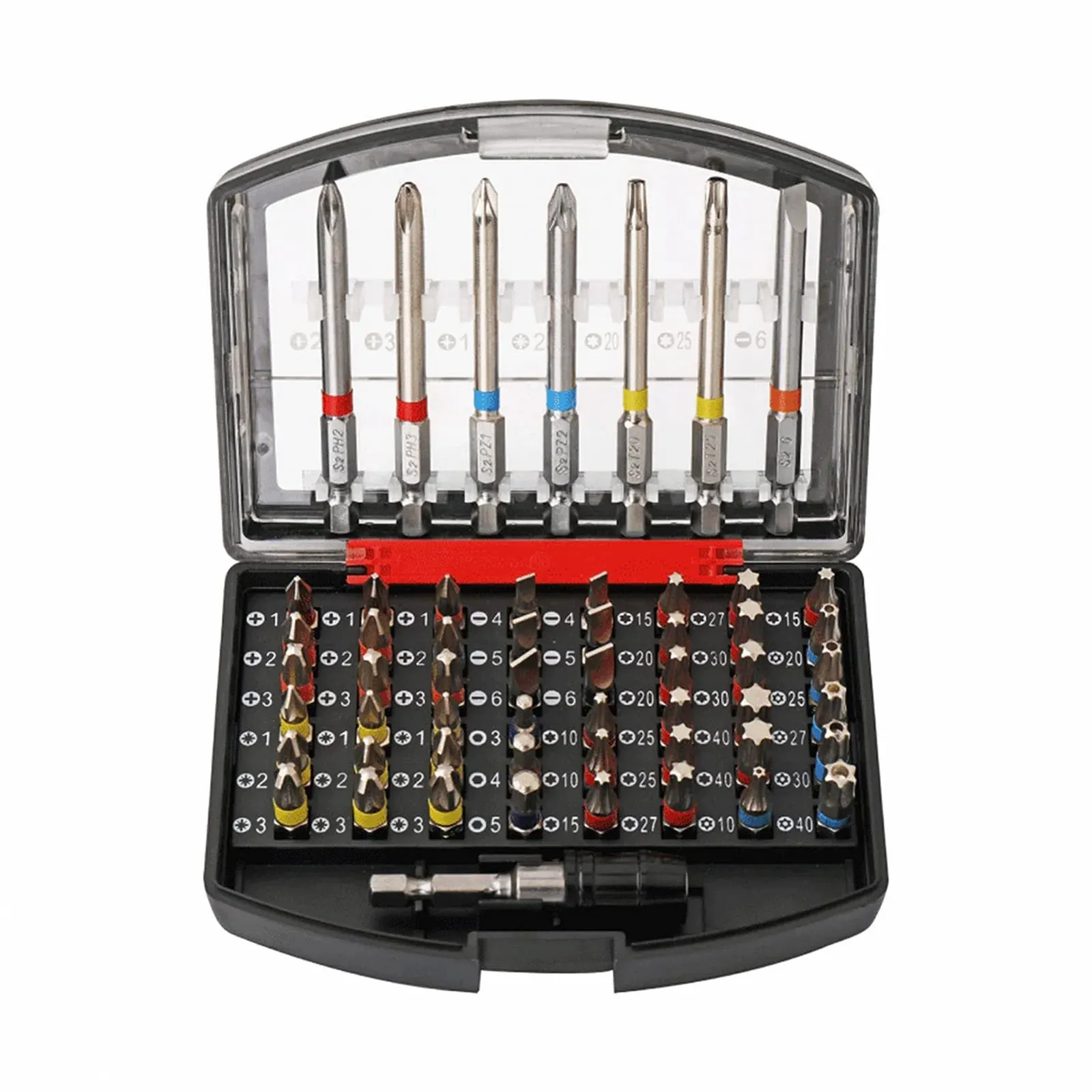 Набор отверточных бит Set 56-в-1 для ремонта электроники S2, фото №1