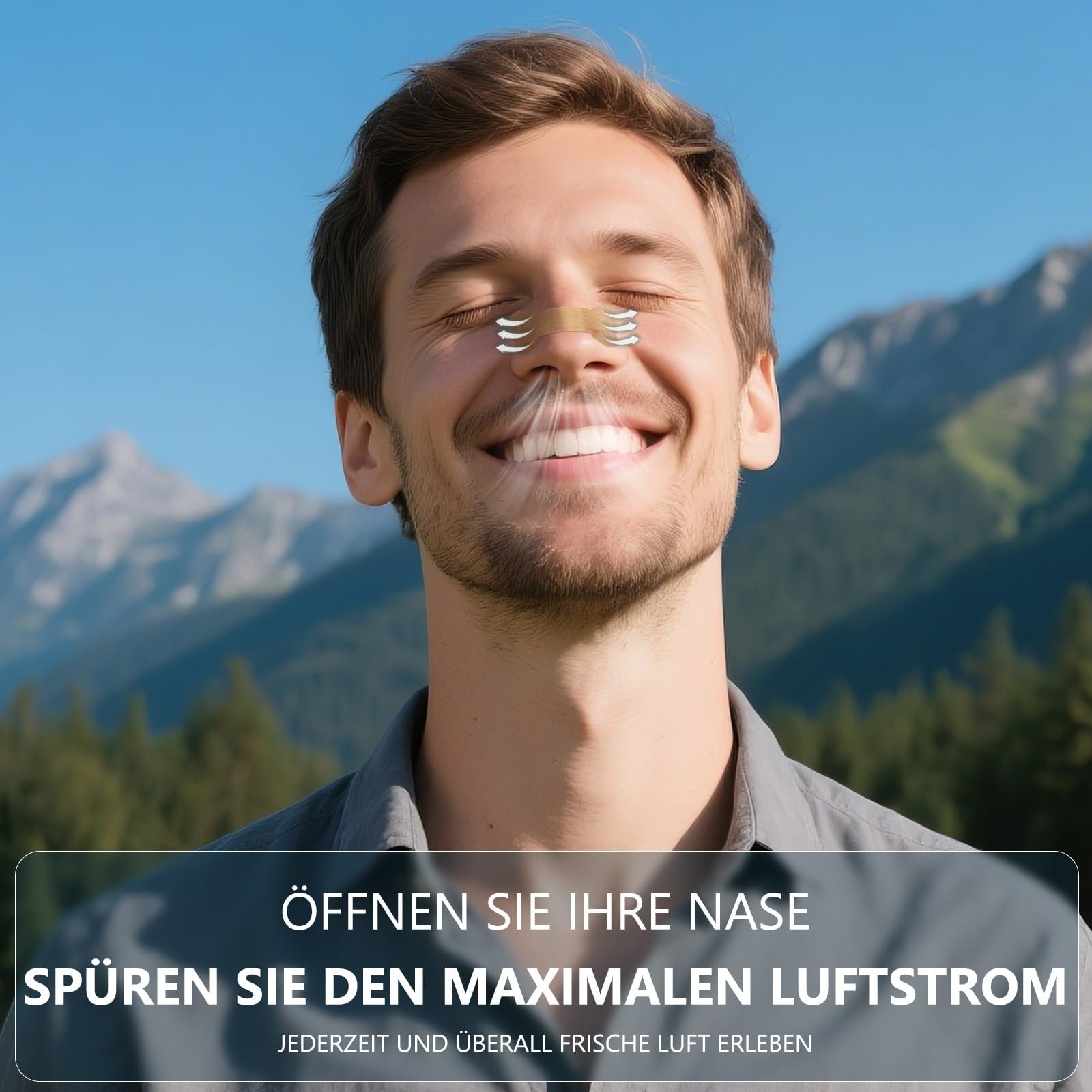 Назальні смужки NoName Проти Хропіння 50 шт, фото №6