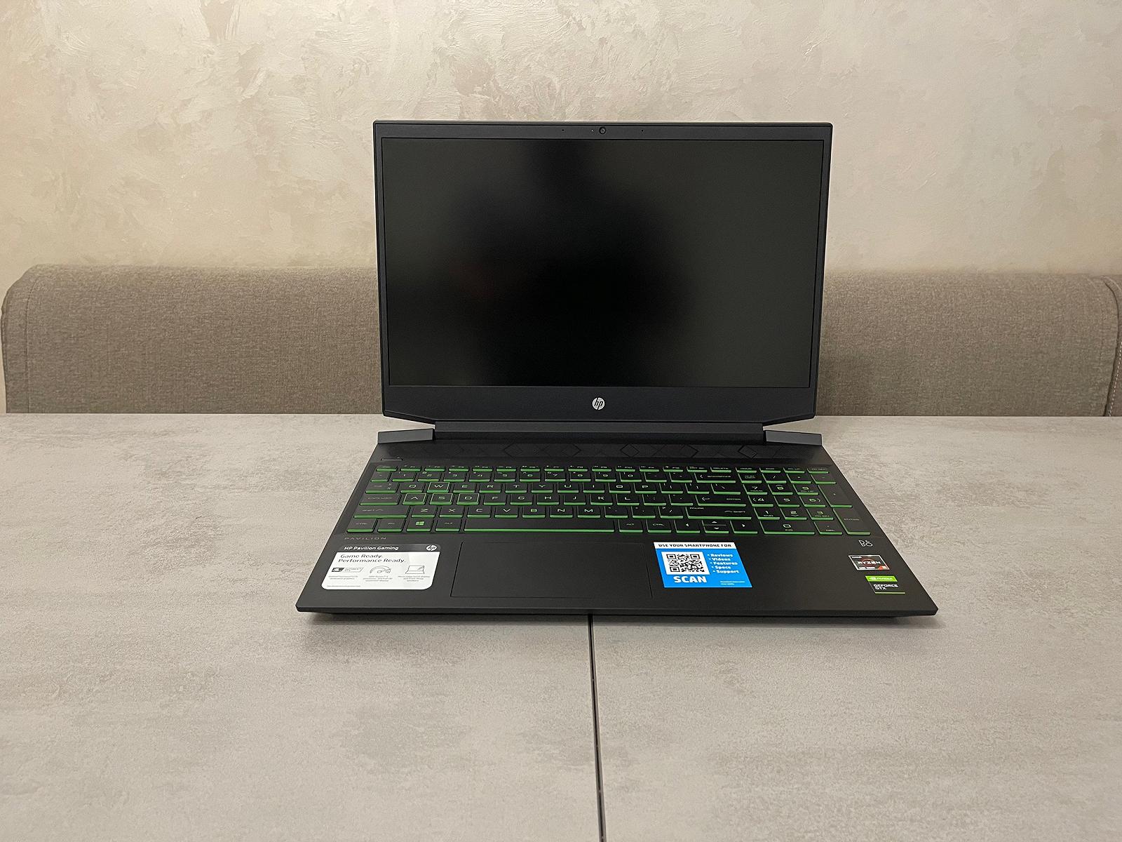 Ігровий ноутбук HP Pavilion 15-ec1073dx, 15,6 FHD, AMD Ryzen 5 4600H, 16GB, 256GB SSD + 500GB, nVidia GeForce GTX 1650 4GB, фото №7