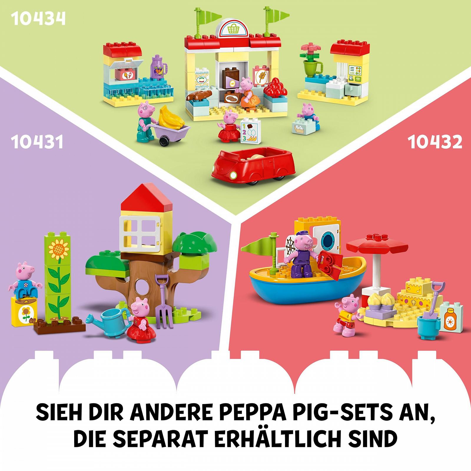 Конструктор LEGO DUPLO Peppas Birthday House 10433, фото №7