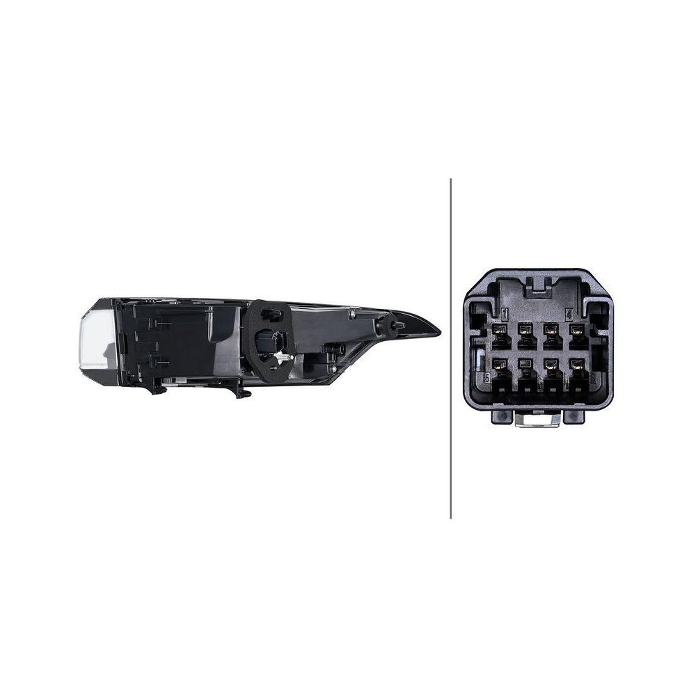 Задний фонарь HELLA 2SD 015 021-111 для PEUGEOT левый, фото №1 Задний фонарь HELLA 2SD 015 021-111 для PEUGEOT левый, фото №1