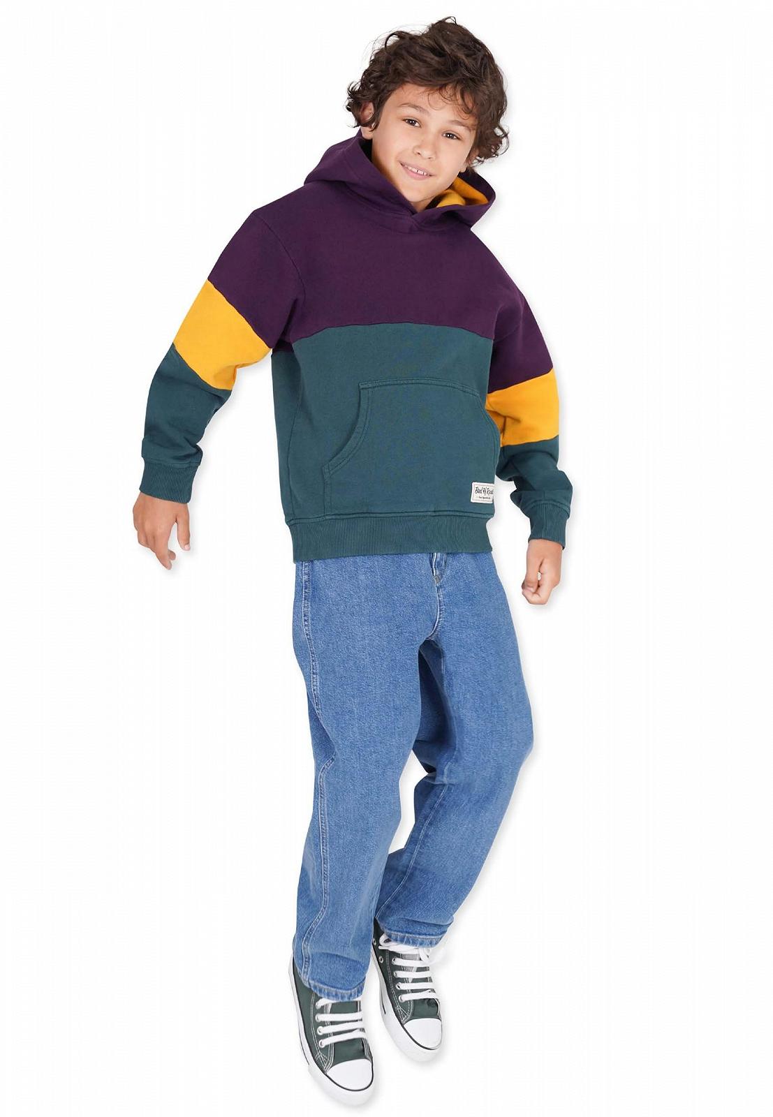 Худі Band of Rascals Дитяче Polychrome з органічної бавовни, фото №2