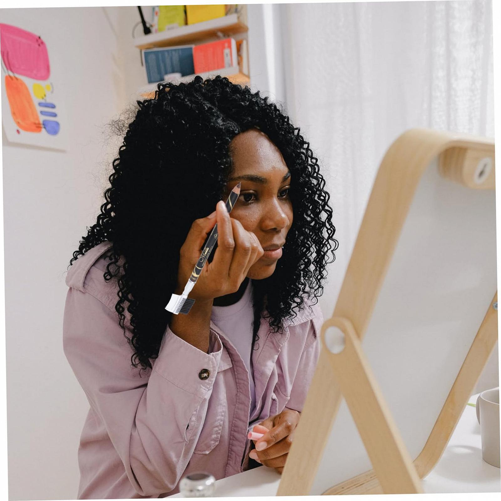 Олівець FRCOLOR Водостійкий 2 в 1 Чорний Коричневий, фото №2