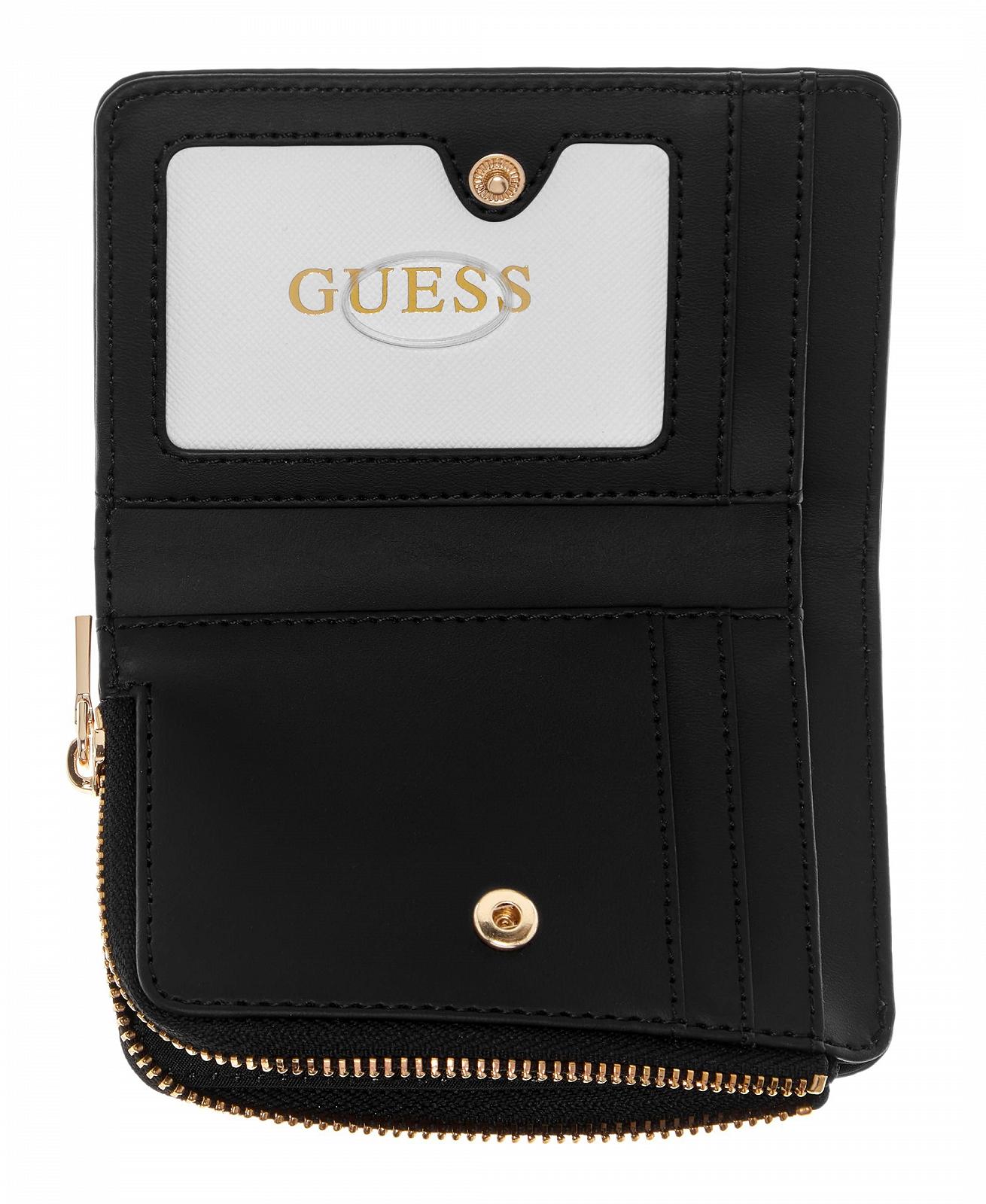 Картхолдер GUESS Talent SLG Zip Around Black, фото №2