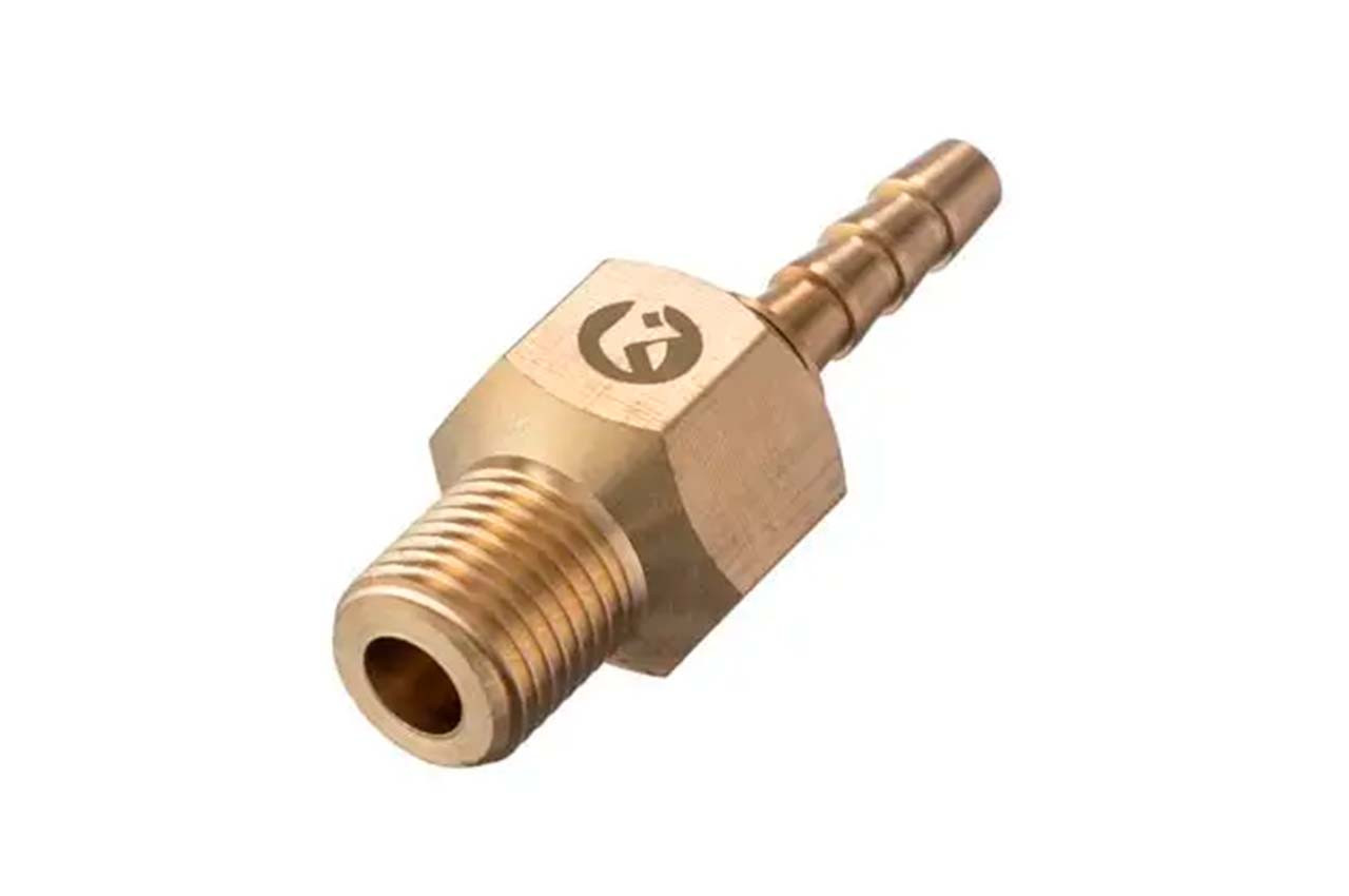 Шарнір поворотний Intertool-Storm зовнішній резьба 1/4" на шланг 6 мм, фото №1