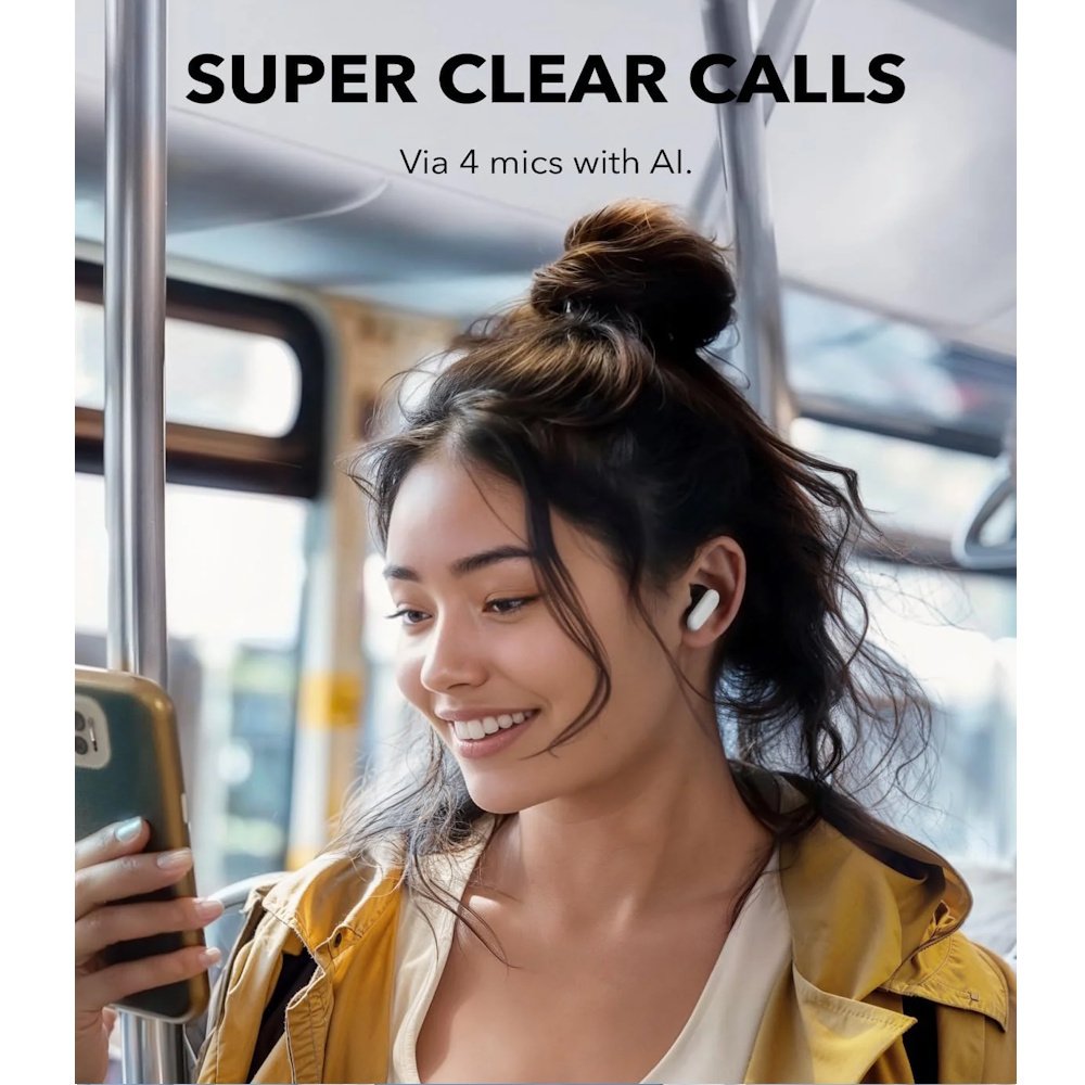 Навушники Anker Soundcore P30i ANC White, фото №6