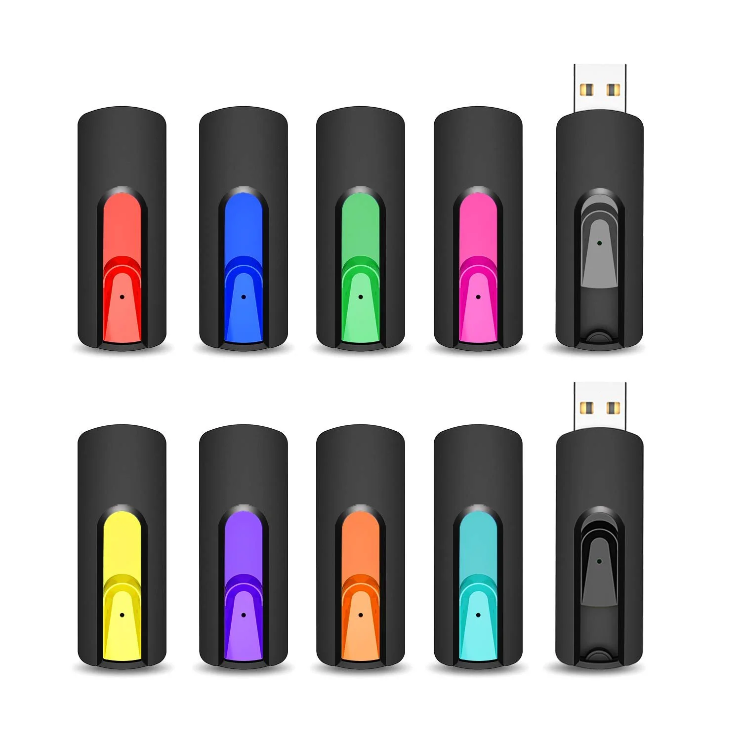 USB Stick Vansuny 64GB Pack of 10 USB 2.0 Retractable, фото №1 USB Stick Vansuny 64GB Pack of 10 USB 2.0 Retractable, фото №1