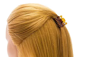 Мини-заколка для волос WeLoveBeads 3,5 см, белая (2 шт.) synthetic.ua - Фото 1