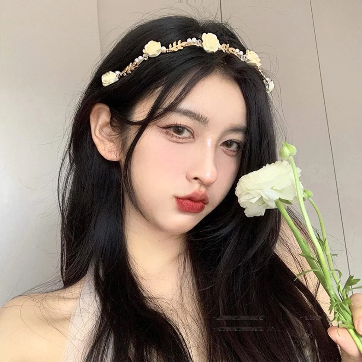 Набір з 4-х еластичних обручів на голову для жінок, фото №5