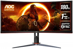 Купити Монітор 34" AOC Gaming CU34G2XP 2K VA 180 Гц - Фото 1 Монітор 34" AOC Gaming CU34G2XP 2K VA 180 Гц - Фото 1