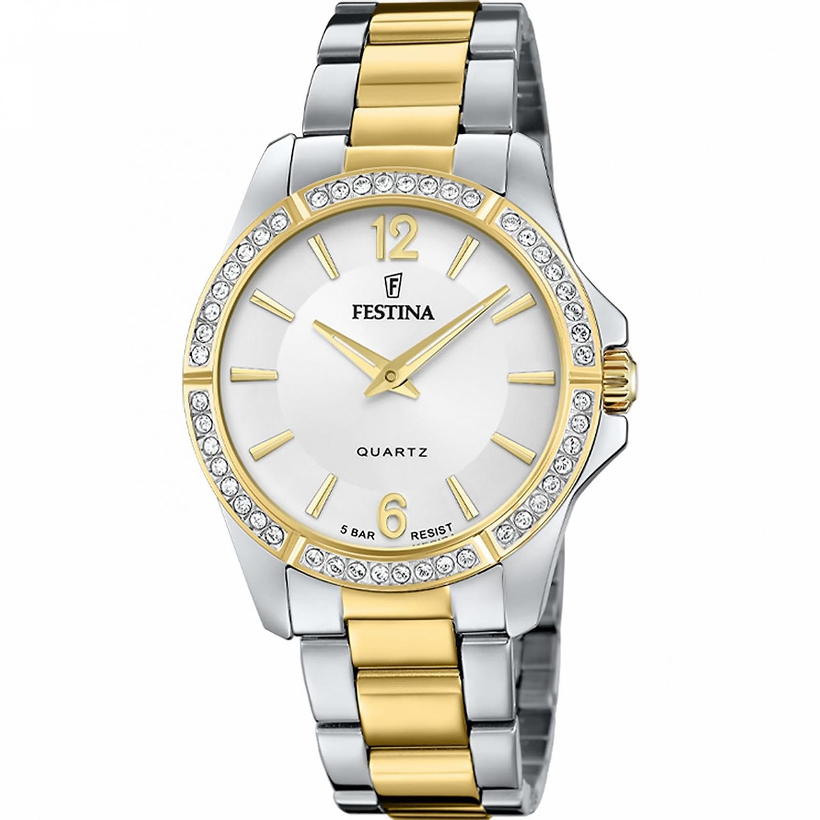 Часы Festina F20594/1 Аналоговые Кварцевые Женские, 2 Цвет, Браслет, фото №2 Часы Festina F20594/1 Аналоговые Кварцевые Женские, 2 Цвет, Браслет, фото №2