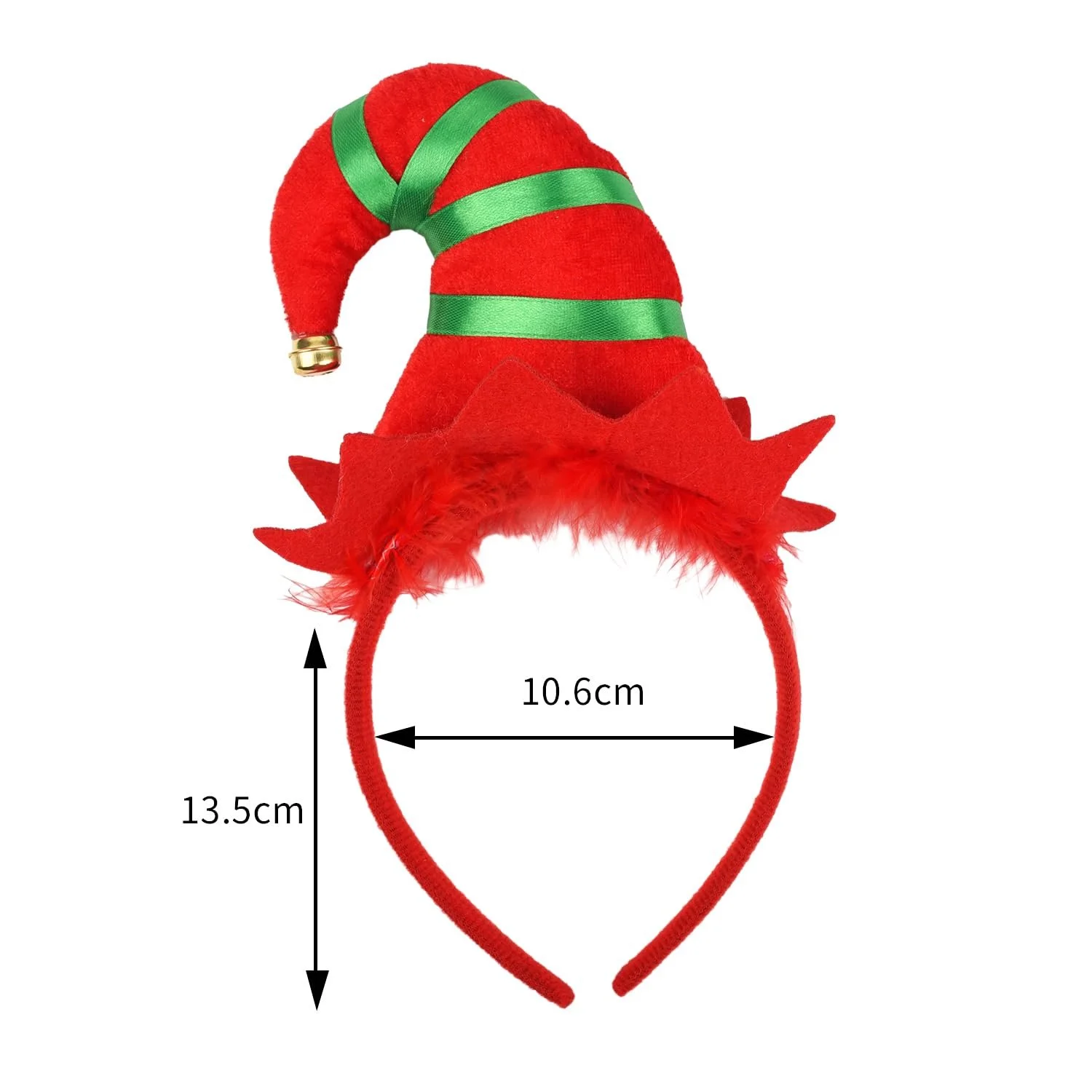 Набір Різдвяних обручів MEISH, 6 штук, фото №2