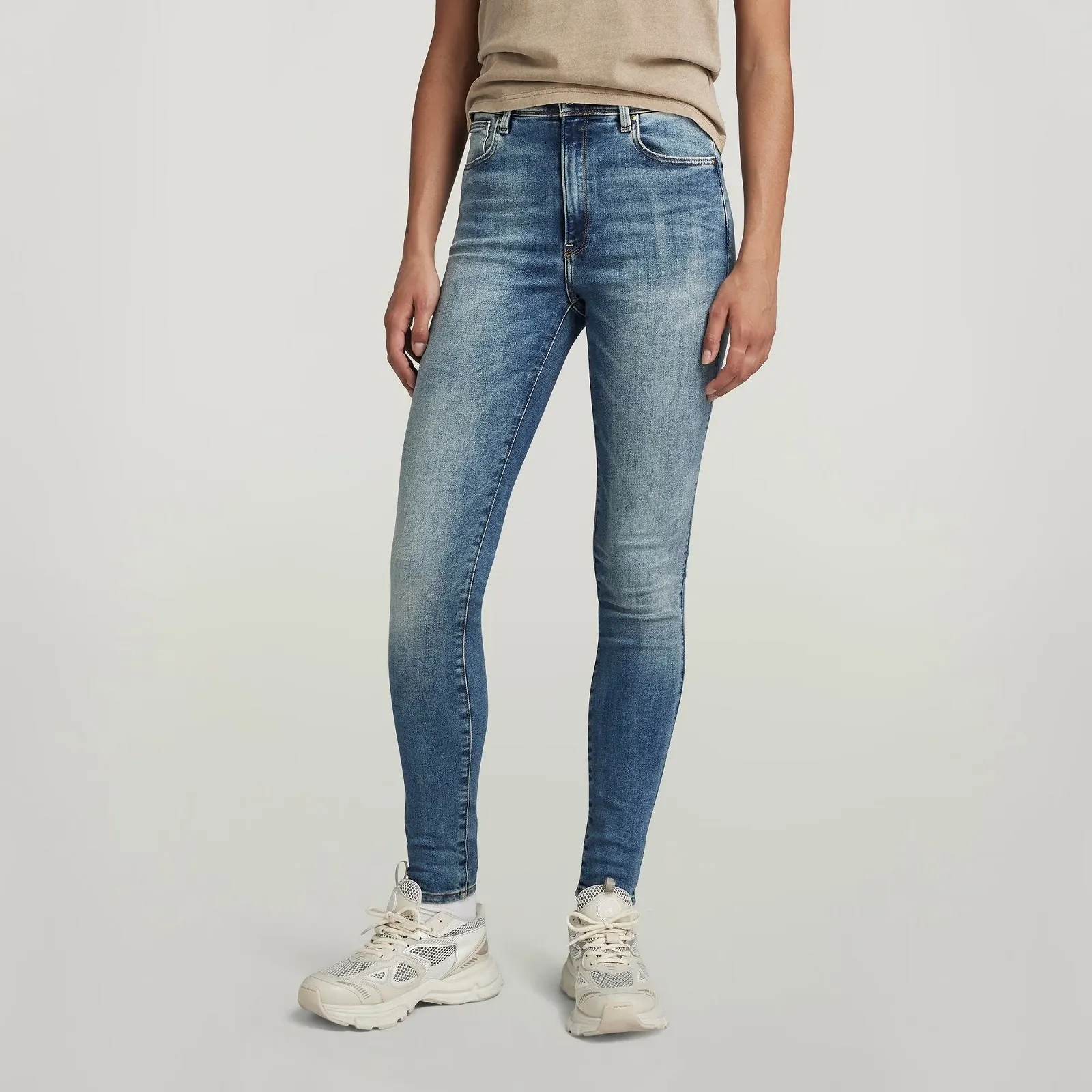 Женские джинсы G‑STAR RAW Kafey Ultra High Skinny Faded Azurite - 28, фото №1 Женские джинсы G‑STAR RAW Kafey Ultra High Skinny Faded Azurite - 28, фото №1