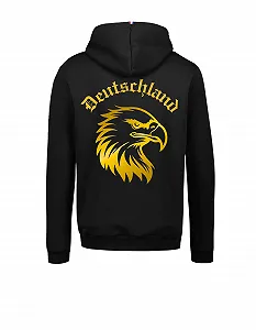 Толстовка Generisch Германия, Толстовка для футбольных фанатов, Пуловер с принтом Германии и орла, Детский свитшот - Фото 1