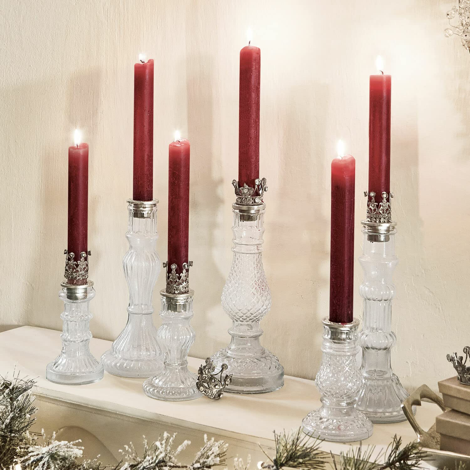 Свіча Loberon Bauceau Набір з 12 Червоні Ручної роботи Вузькі Свічки Декор Рустикальна обробка Приблизно 7 годин - 8 годин Час горіння, Червоні, фото №7 Свіча Loberon Bauceau Набір з 12 Червоні Ручної роботи Вузькі Свічки Декор Рустикальна обробка Приблизно 7 годин - 8 годин Час горіння, Червоні, фото №7