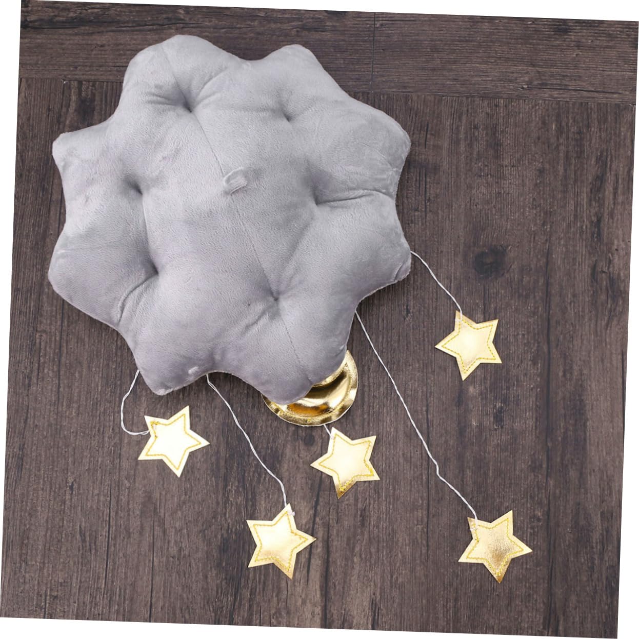 Игрушка ibasenice Pack of 3 Play Tent Hanging Toy Ceiling Hanging Decoration Cloud Wall Decoration Star Ornament Clouds Stars Moon Garland Wedding Decoration DIY Pendant, фото №4