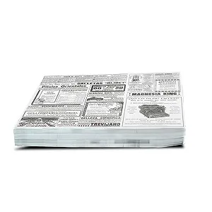 Скатертина Hostelnovo Vintage Newspaper Набір 250 шт. 31 x 43 см - Фото 1