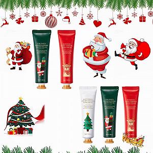 Набір Різдвяних Кремів для Рук, Міні-Набір Кремів для Рук, 5 шт - Фото 1