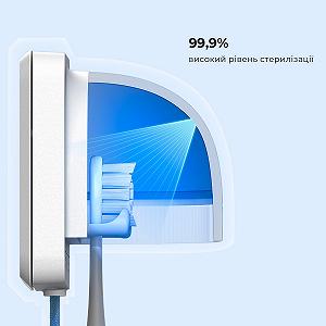 Стерилізатор для зубних щіток Oclean S1 Toothbrush Sanitizer White synthetic.ua - Фото 1