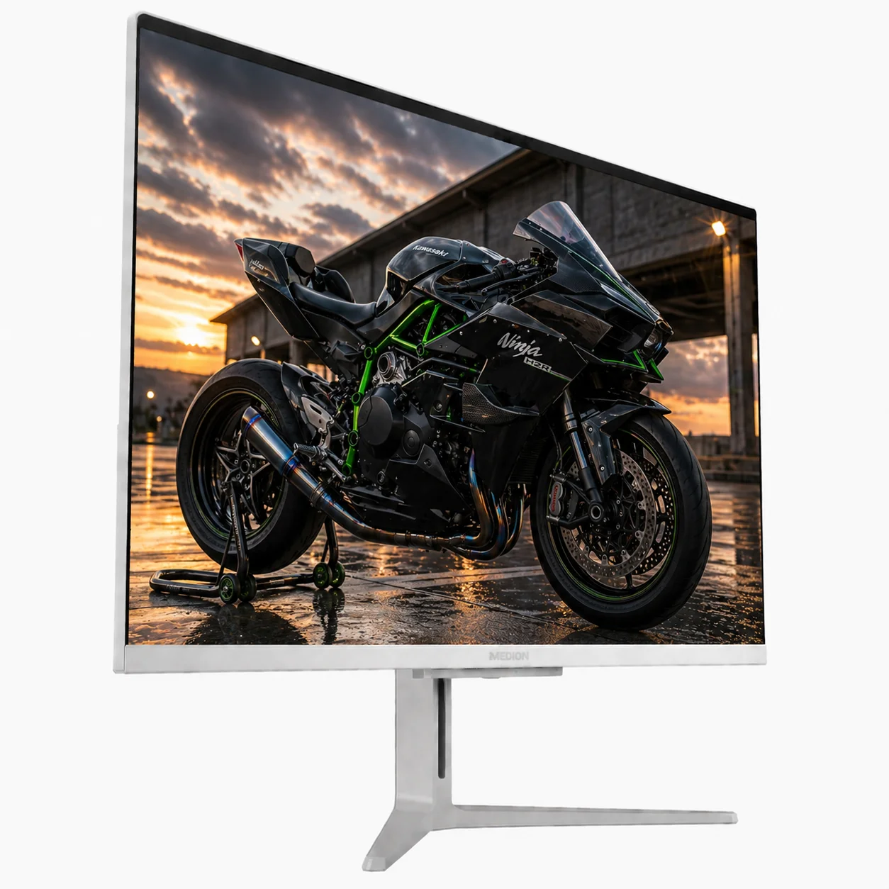 Моноблок 27" Medion (Lenovo Group) Akoya E27401 | Intel Core i5-1035G1 | IPS (1920x1080) FullHD | RAM 16 ГБ | SSD 512 ГБ | Intel UHD Graphics | Wi-Fi 5 | Bluetooth 5.0 | Тонкий корпус | Win11 (5173), фото №1
