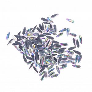 Стразы для ногтей FOMIYES 144шт, кристаллы для ногтей своими руками, каплевидные маникюрные украшения - Фото 1