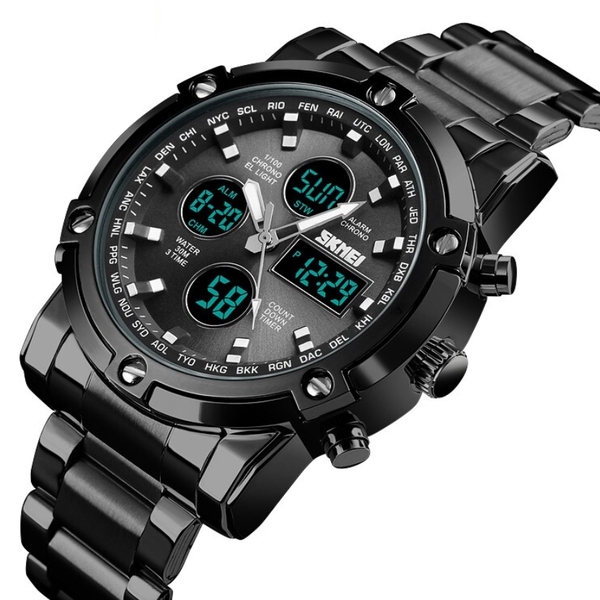 Годинник Годинник Skmei Molot Limited AllBlack, фото №1