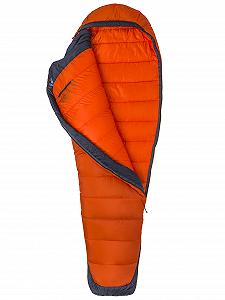 Спальный мешок Marmot Trestles Elite Eco 0 Long, оранжевый/темно-стальной, LZ synthetic.ua - Фото 1