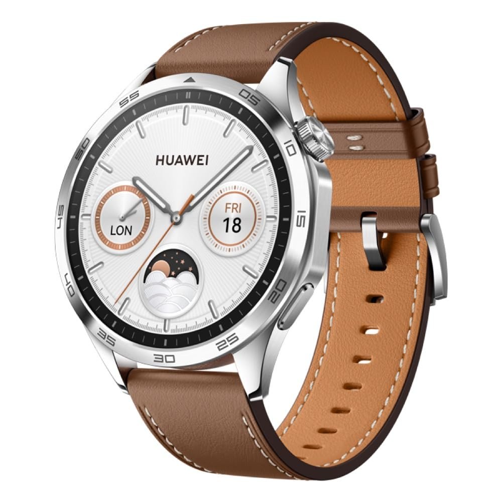 Смарт-часы HUAWEI 46 мм коричневый, фото №1