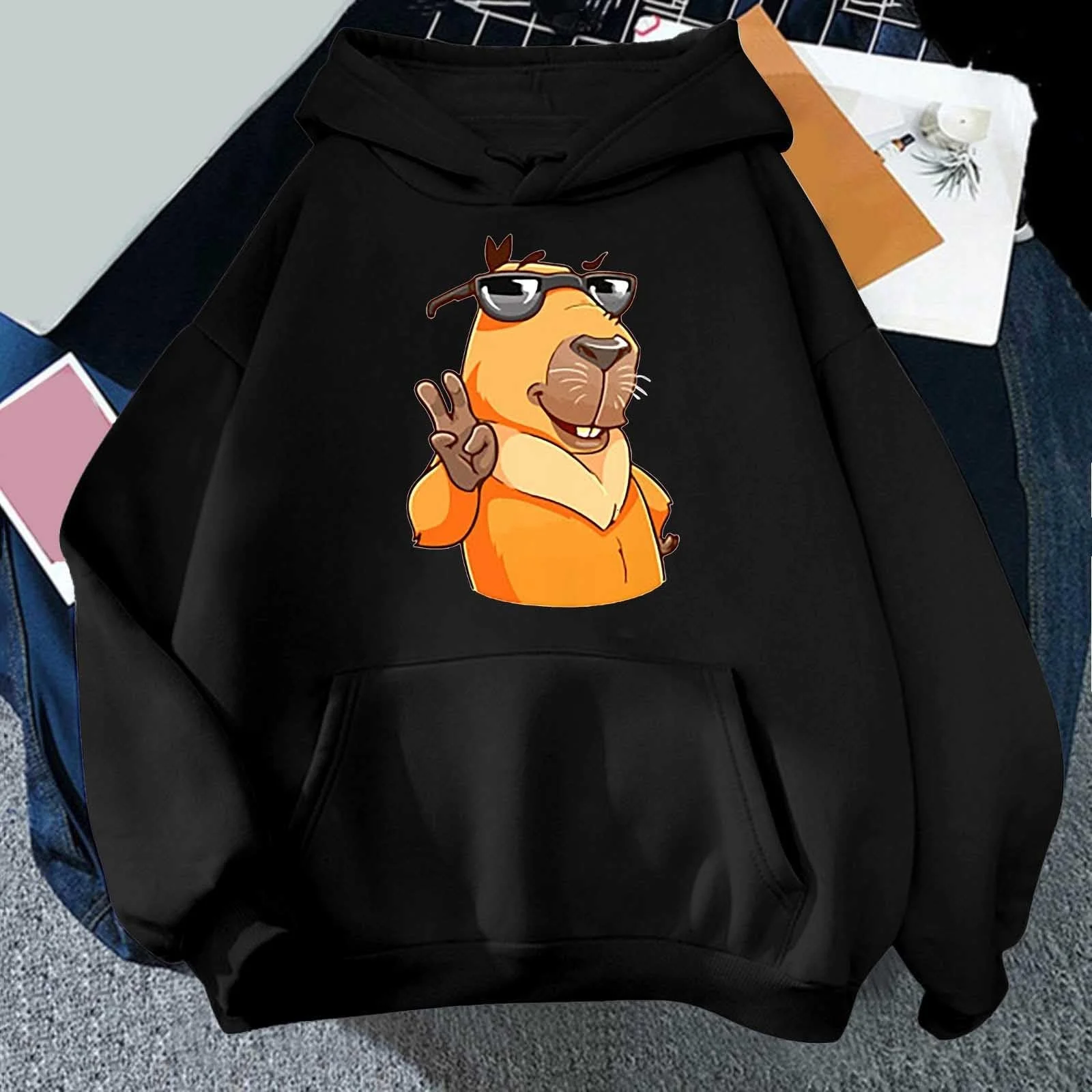 Милий та модний худі та світшоти для дівчат, підходять для підлітків, жіночий одяг, фото №2