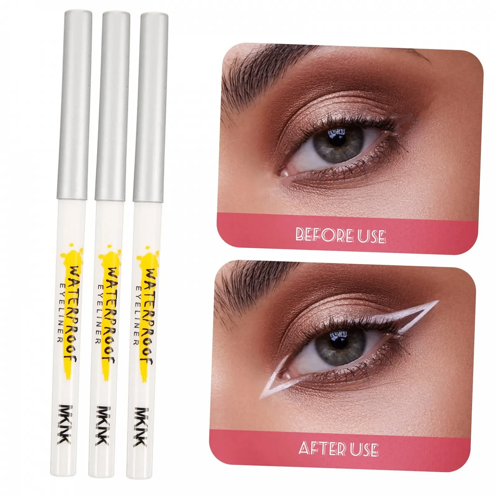 Карандаш Magiclulu для век белый, фото №4