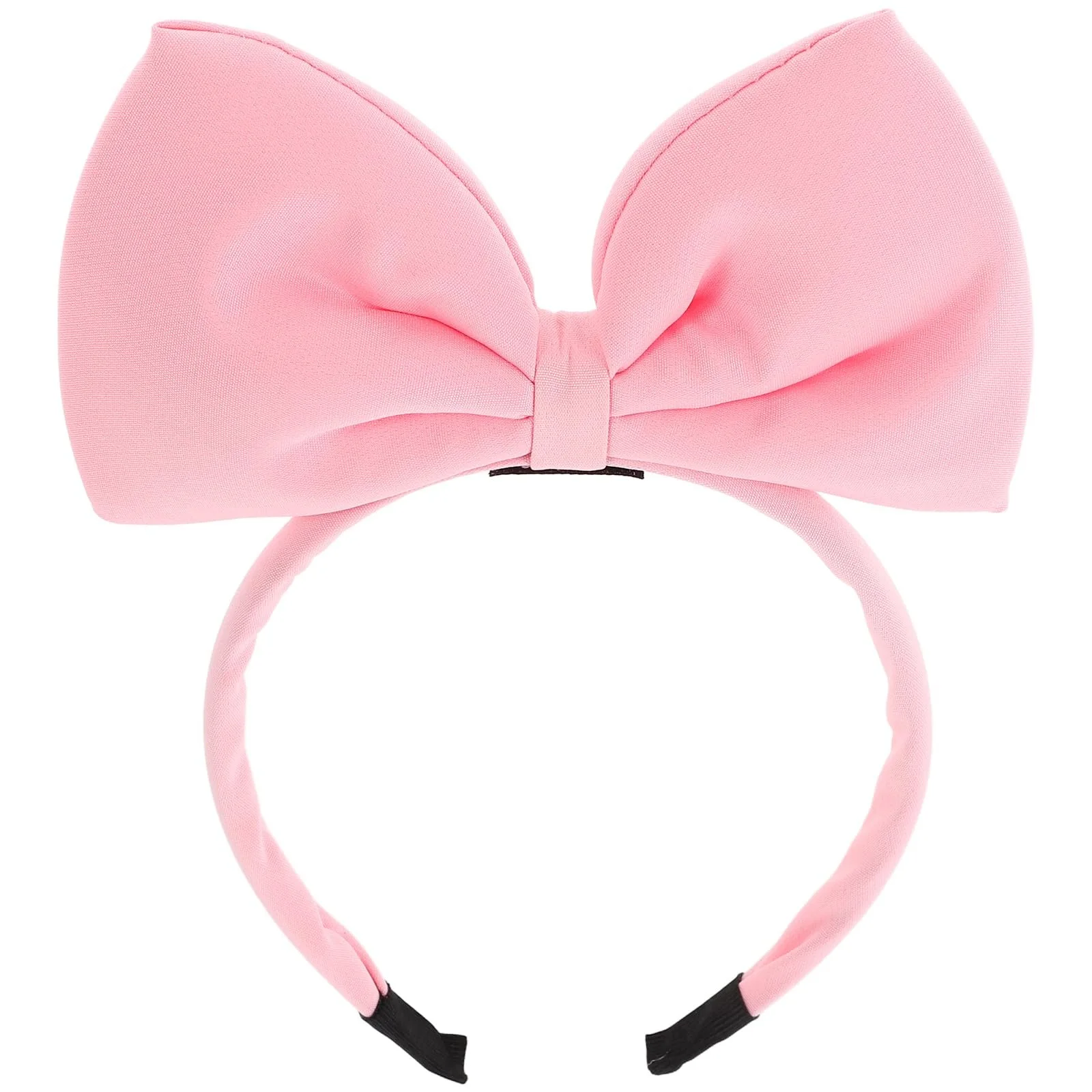 Обруч Beavorty Бант Великий Рожевий, фото №1