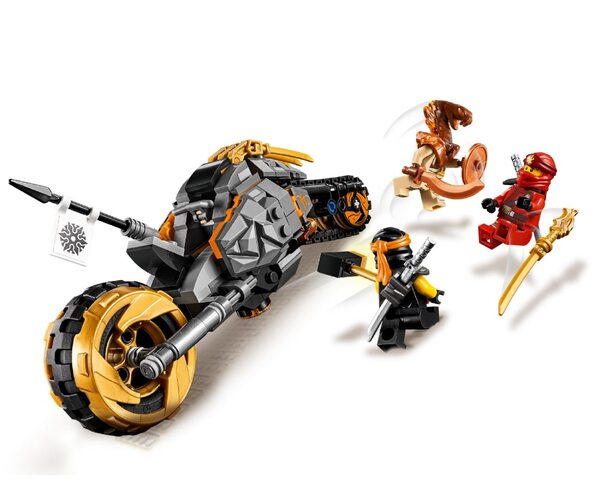 Конструктор LEGO NINJAGO Раллийный мотоцикл Коула (70672), фото №3