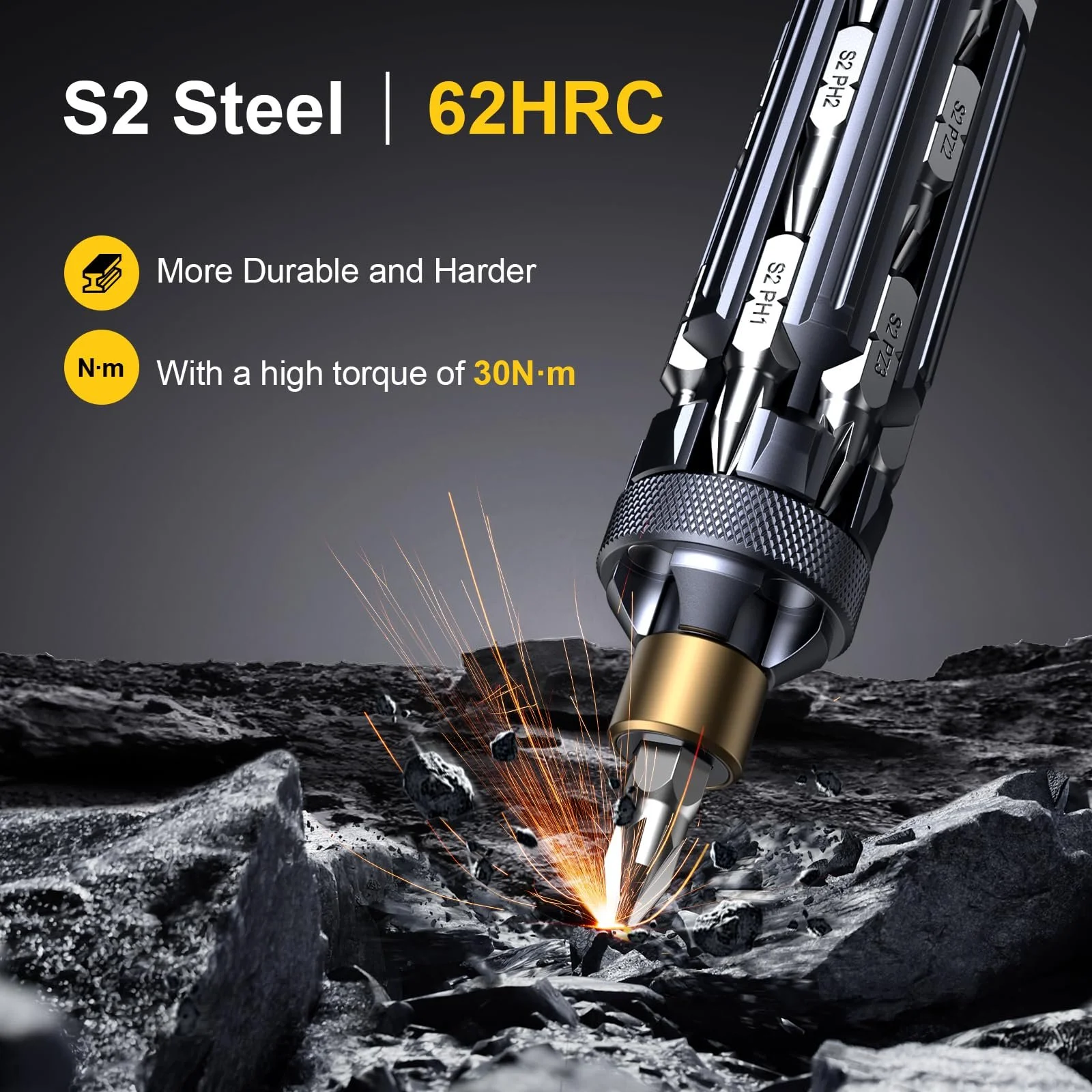 Викрутка мультитул JOREST EDC 19-в-1 магнітна, фото №7