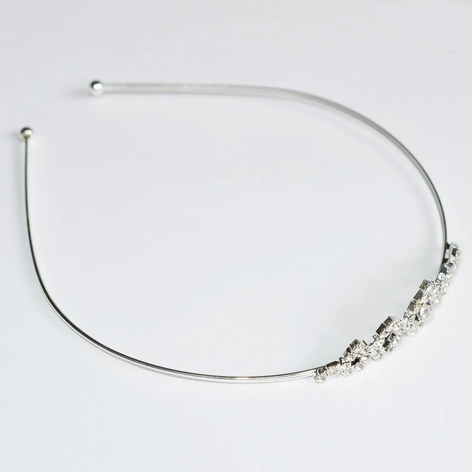 Обруч Miya Діадема з короною та кришталевими стразами, фото №2